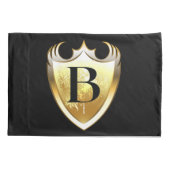 Letter B Capital Alphabet Kussensloop (Achterkant)