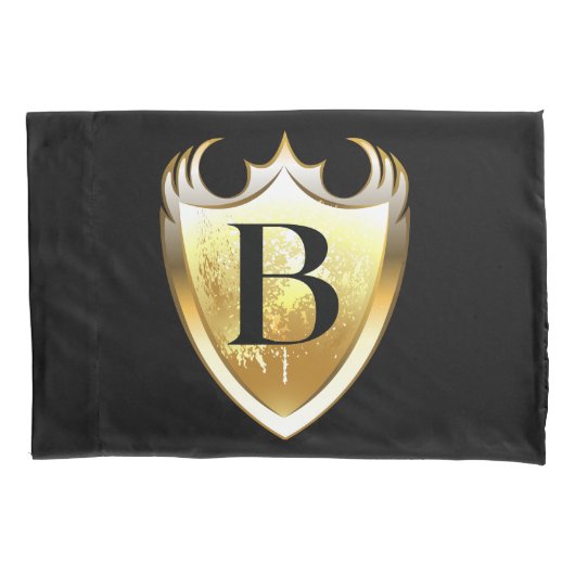 Letter B Capital Alphabet Kussensloop (Voorkant)