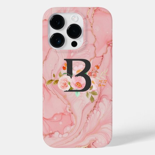 Letter B Case-Mate iPhone Case (Achterkant)