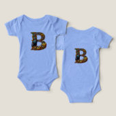 Letter B in Thanksgiving style (Ontwerp Voorkant & Achterkant)