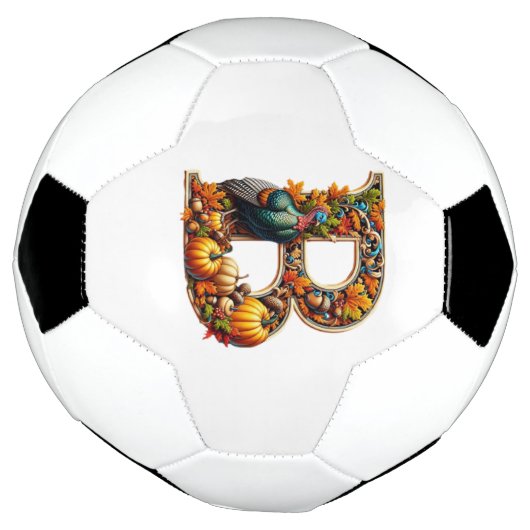 Letter B in Thanksgiving style (Tourné)