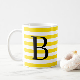 Letter B Mok met tekens