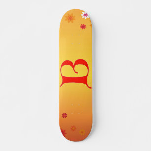 Letter B Skateboard
