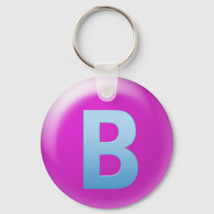 Letter B Sleutelhanger
