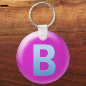 Letter B Sleutelhanger (Voorkant)