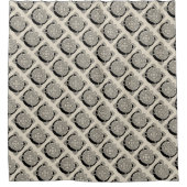 Letter C  Celtic Knot Monogram Douchegordijn (Voorkant)