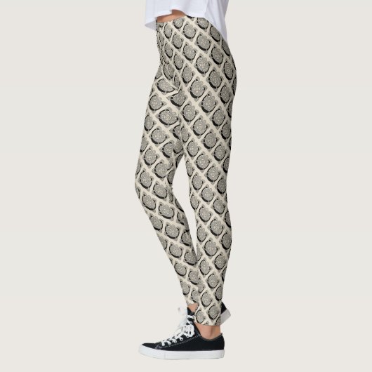 Letter C  Celtic Knot Monogram Leggings (Links)