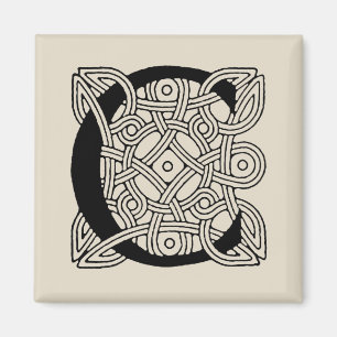 Letter C Celtic Knot Monogram Magneet