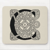 Letter C Celtic Knot Monogram Muismat (Voorkant)