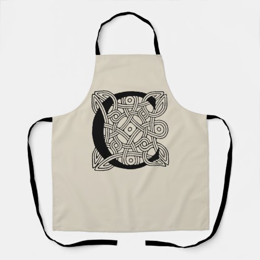 Letter C Celtic Knot Monogram Schort (Voorkant)
