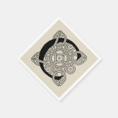 Letter C  Celtic Knot Monogram Servet (Hoek)