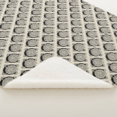 Letter C  Celtic Knot Monogram Sherpa Deken (3/4)