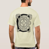 Letter C  Celtic Knot Monogram T-shirt (Achterkant)
