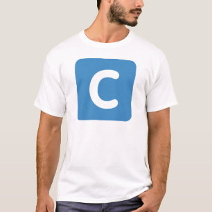 Letter C emoji Twitter T-shirt