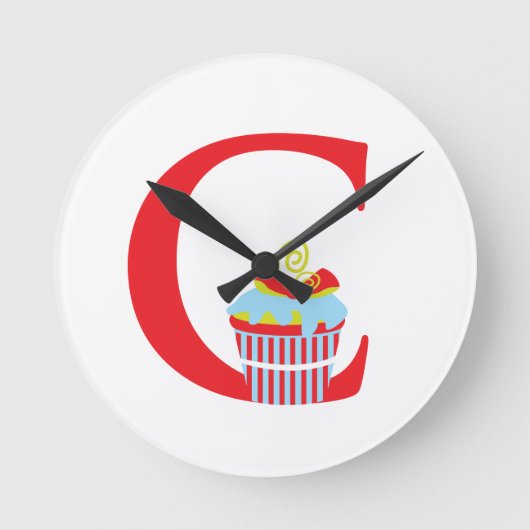 Letter C Initiaal klok (Voorkant)