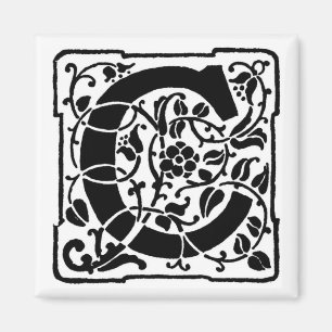 letter C - Magnet Magneet