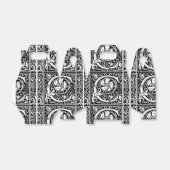 Letter C Middeleeuws Monogram Art Nouveau Bedankdoosjes (Uitgevouwen)