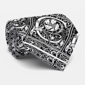 Letter C Middeleeuws Monogram Art Nouveau Stropdas (Opgerold)