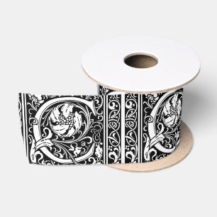Letter C Middeleeuwse Monogram Art Nouveau Lint