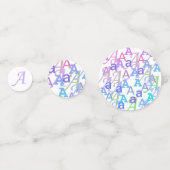 Letter Confetti "A" (Derrière)