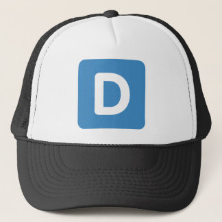 Letter D - emoji Twitter Trucker Pet