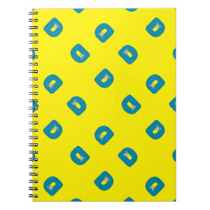 Letter D geel Notitieboek