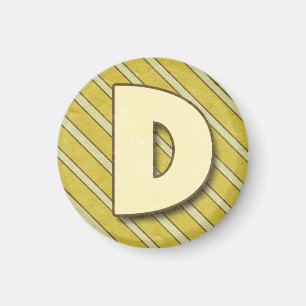 Letter D Magnet Magneet