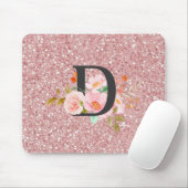 Letter D Muismat (Met muis)