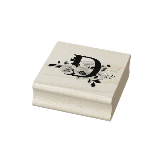 Letter D Rubberstempel (Stempel)
