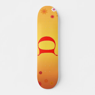 Letter D Skateboard