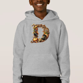 Letter D Thanksgiving style gift 