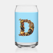 Letter D Thanksgiving style gift  (Verso)