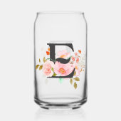 Letter E Can Glass (Verso)