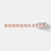 Letter E Grosgrain Lint (Voorkant)