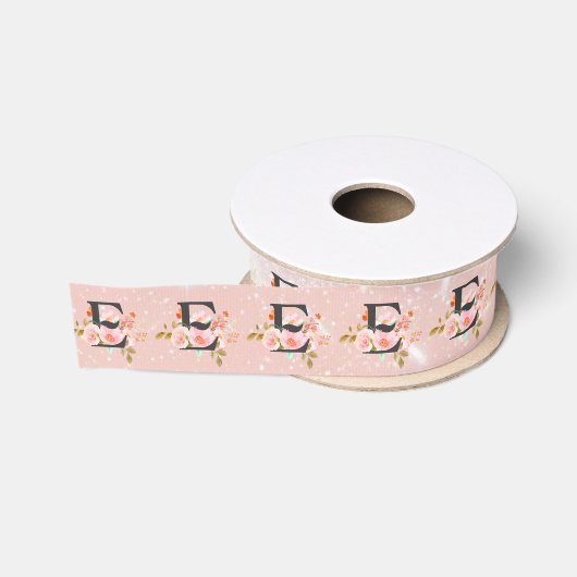 Letter E Grosgrain Lint (Spoel)