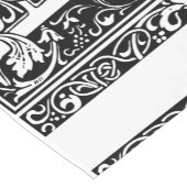 Letter E Middeleeuws Monogram Art Nouveau Korte Tafelloper (Hoek)