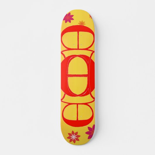 Letter E Skateboard (Voorkant)
