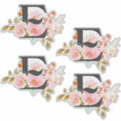 Letter E Sticker (Devant)