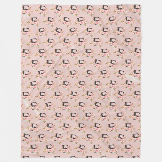 Letter F Fleece Deken (Voorkant)
