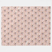 Letter F Fleece Deken (Voorkant (Horizontaal))