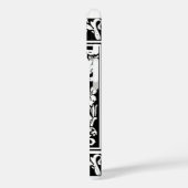 Letter F Middeleeuws Monogram Art Nouveau Case-Mate iPhone Case (Achterkant / Links)