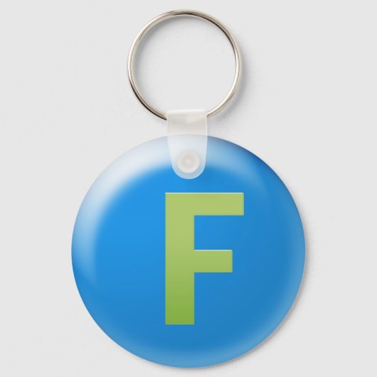 Letter F Sleutelhanger (Voorkant)