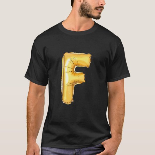 Letter F T-shirt (Voorkant)