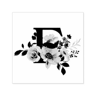 Letter F Zelfinktende Stempel