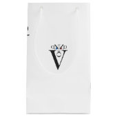 Letter Face Gift Bag Klein Cadeauzakje (Voorkant)