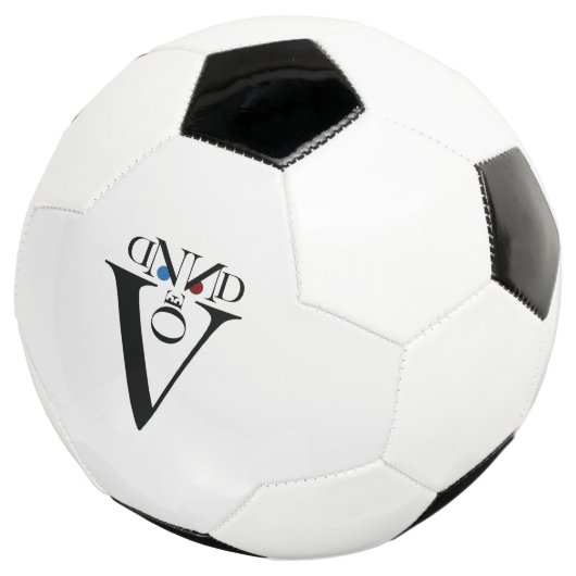 Letter Face Voetbal (Drie kwart)