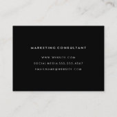 Letter Flip Visitekaartje (Achterkant)