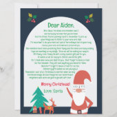 Letter from Santa Nordic Merry Christmas (Voorkant)