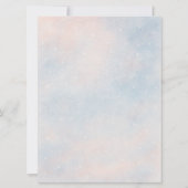 Letter From Santa - Sugar Plum Fairy Girly Magical Feestdagenkaart (Achterkant)