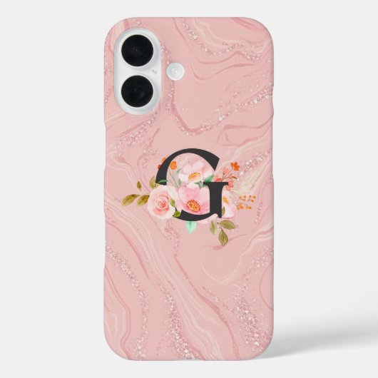 Letter G Case-Mate iPhone Case (Achterkant)